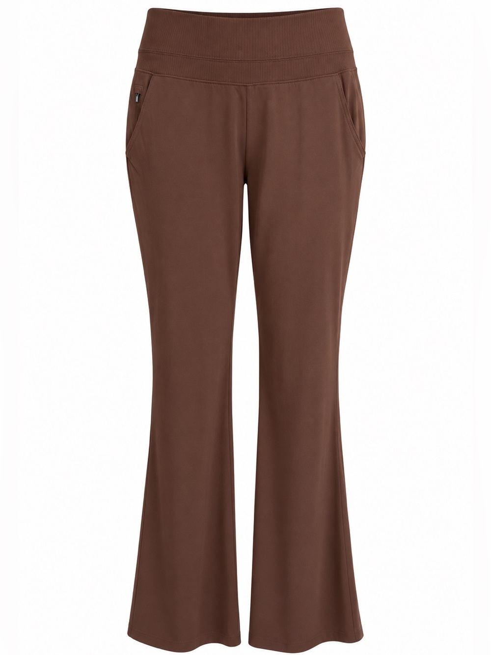 Athleta Flare Wide Leg Pants Woodland Brown Size Small